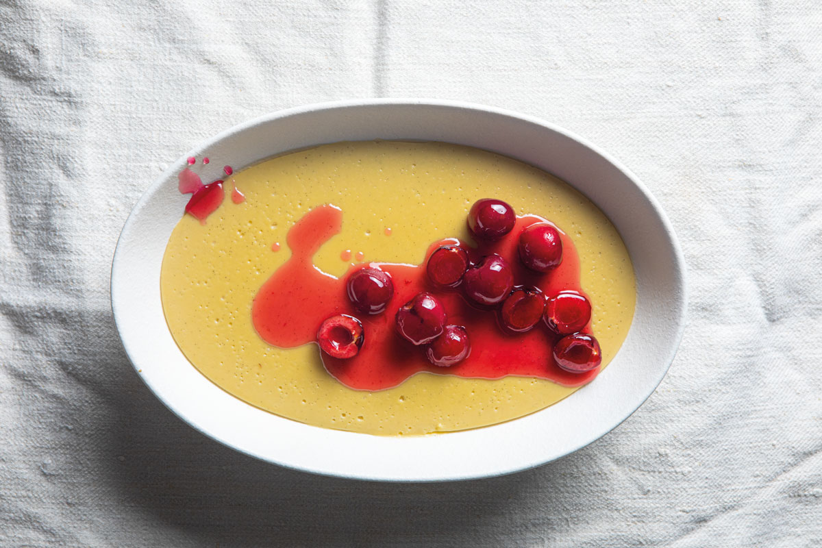 Tiger nut milk pudding