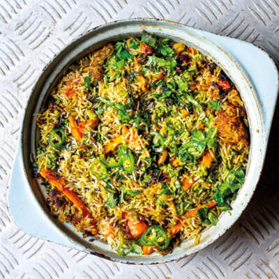 Vegetable biryani