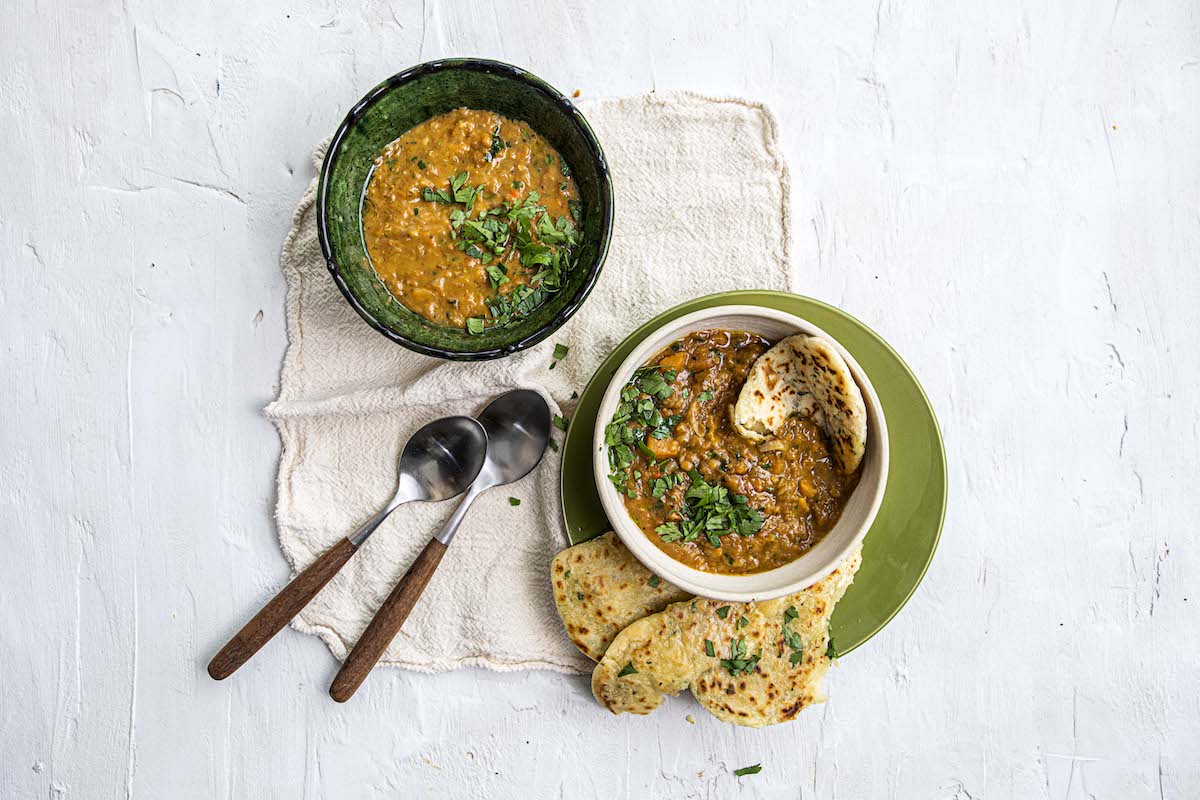 lentil and butternut soup