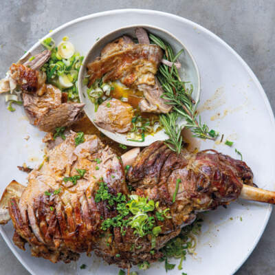 Buttermilk-marinated lamb