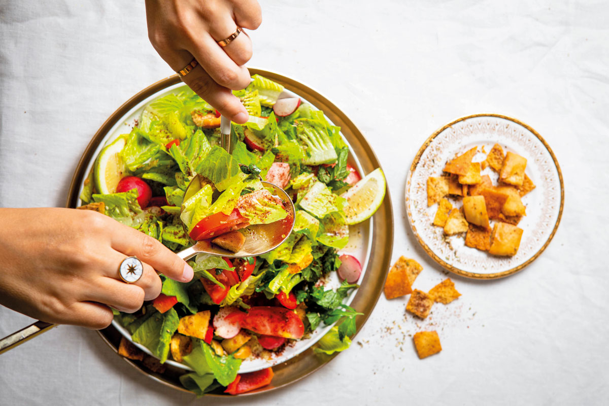 Fattoush salad