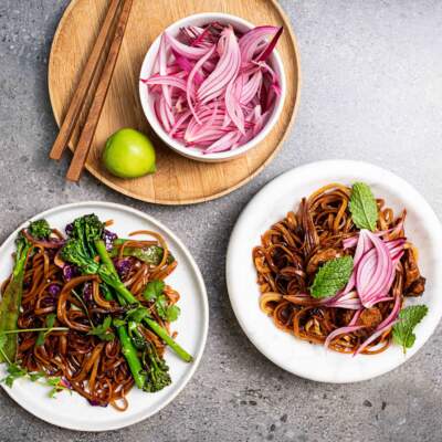 Chow mein 2 ways