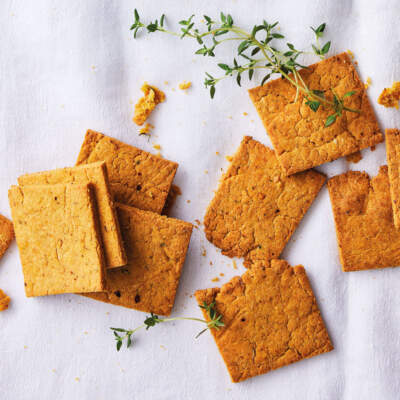 Herbed parmesan biscuits