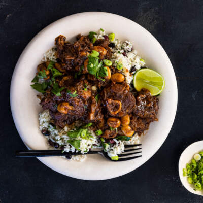 Jamaican-style oxtail stew 