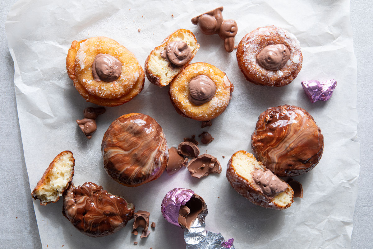 Mashed potato doughnuts