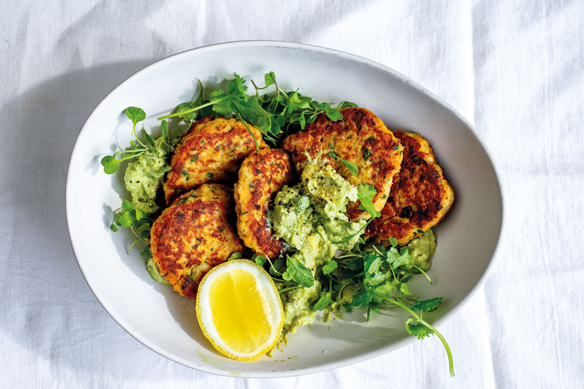 Basa fish cakes