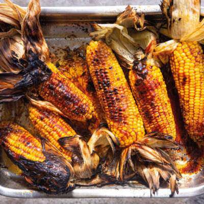 Charred corn