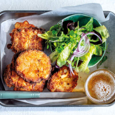 Smoked haddock fish cakes