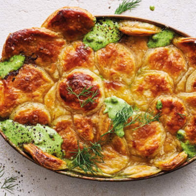 Creamy fish pie