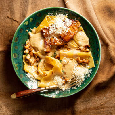 Butternut handkerchief pasta