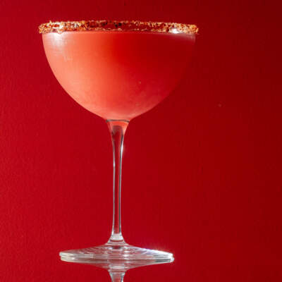 Spiced ruby margarita