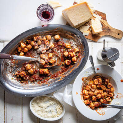 Lamb ragù with gnocchi