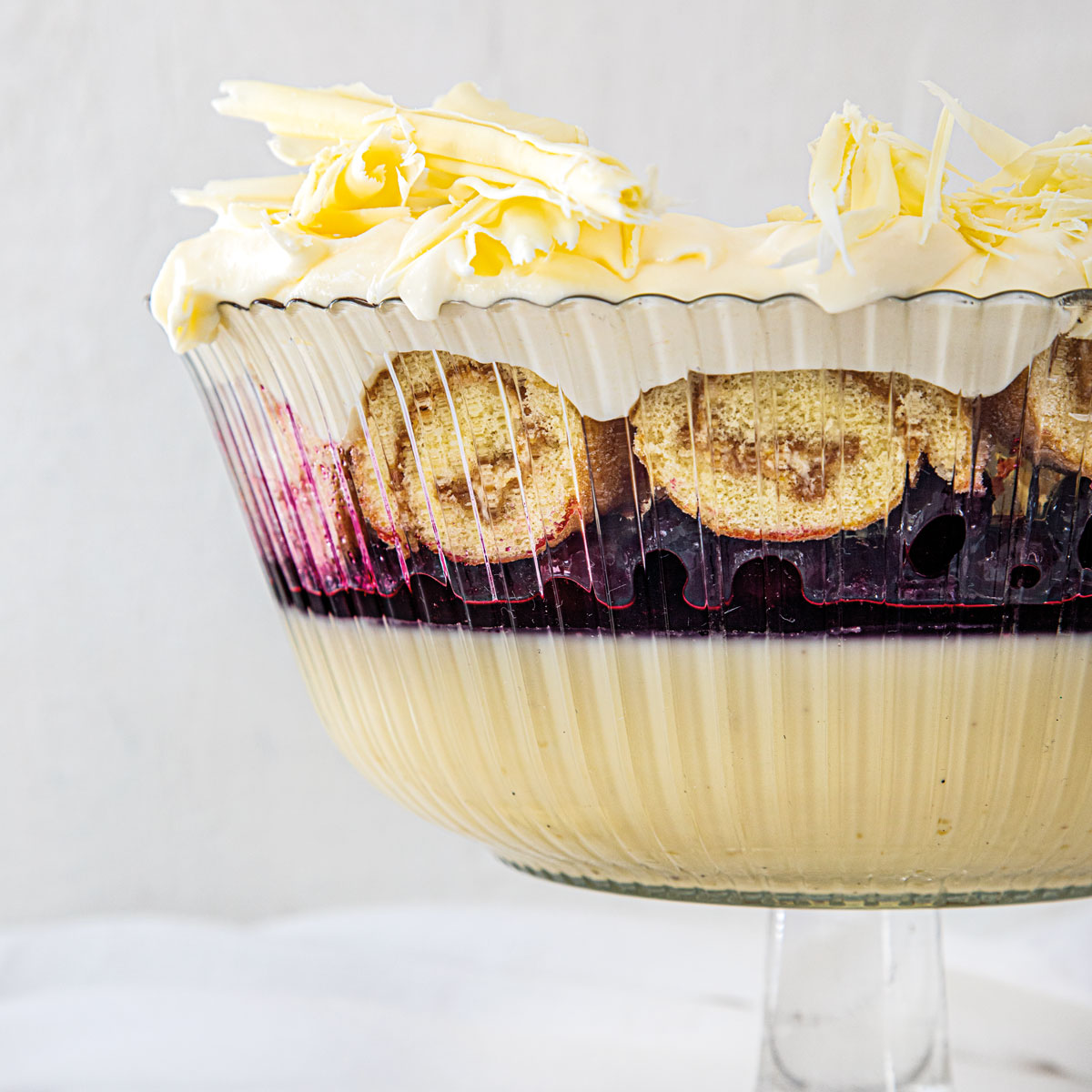 Panna cotta trifle