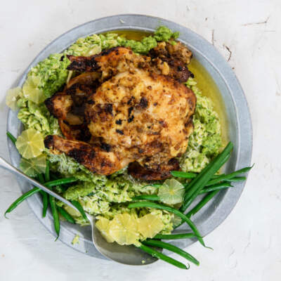 Preserved lemon roast chicken