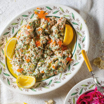 Farm-style smoked trout pâté