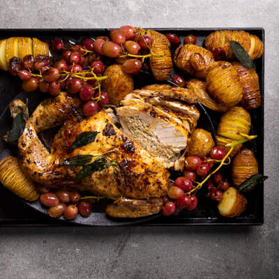 You can't go wrong with roast chicken this festive season