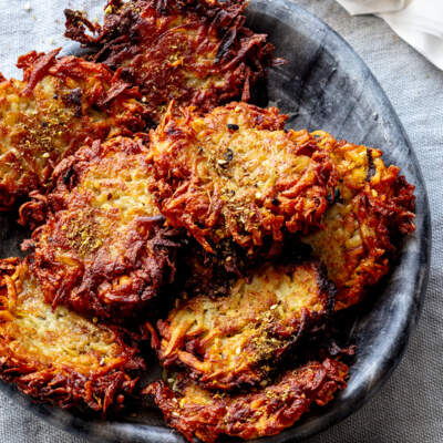 Sweet potato latkes