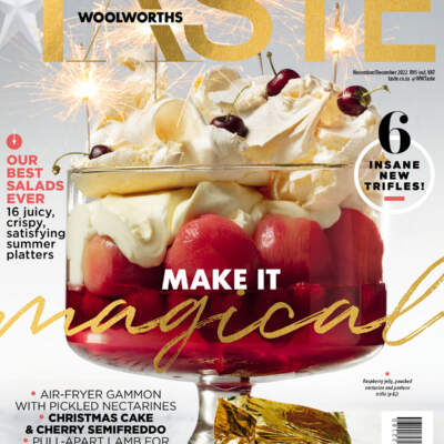 Get festive with the Nov/Dec issue of TASTE!