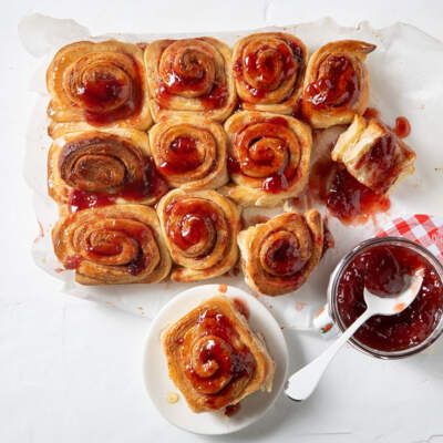 Bon Maman strawberry preserve sweet rolls