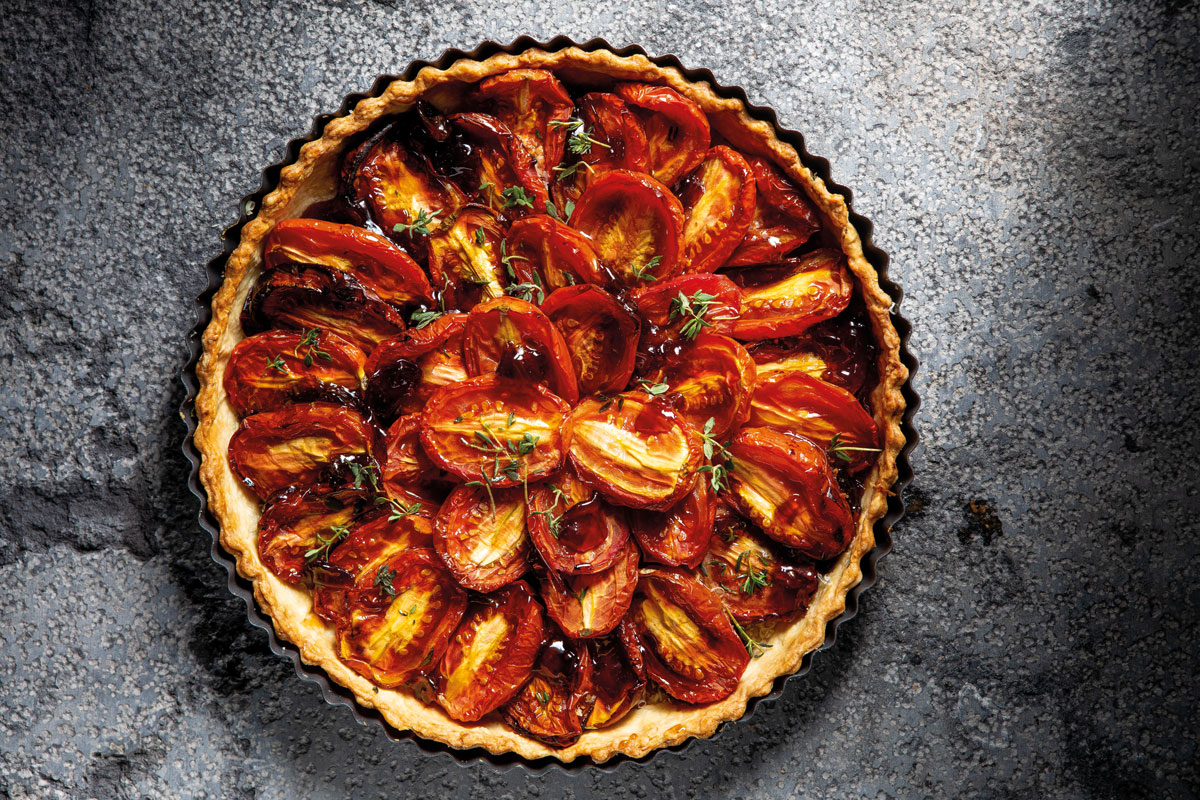 EPIC ROAST TOMATO TART