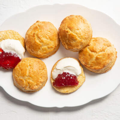 Ginger beer scones