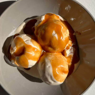 2-ingredient caramel sauce