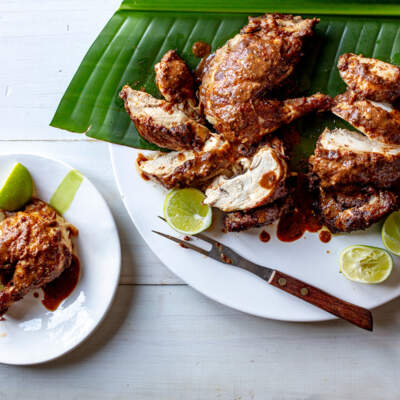 Xigugu-and-coconut roast chicken