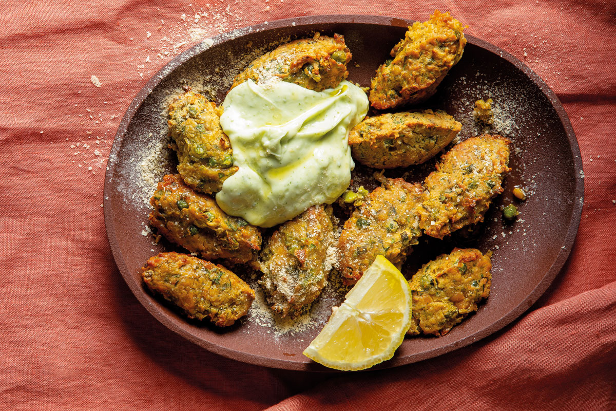 Air-fryer falafel