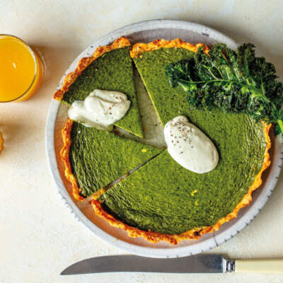 Kale quiche