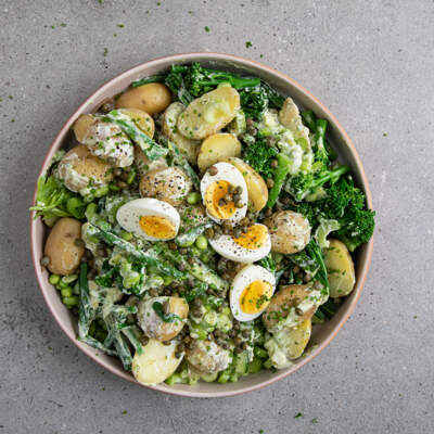 Green Nicola potato salad