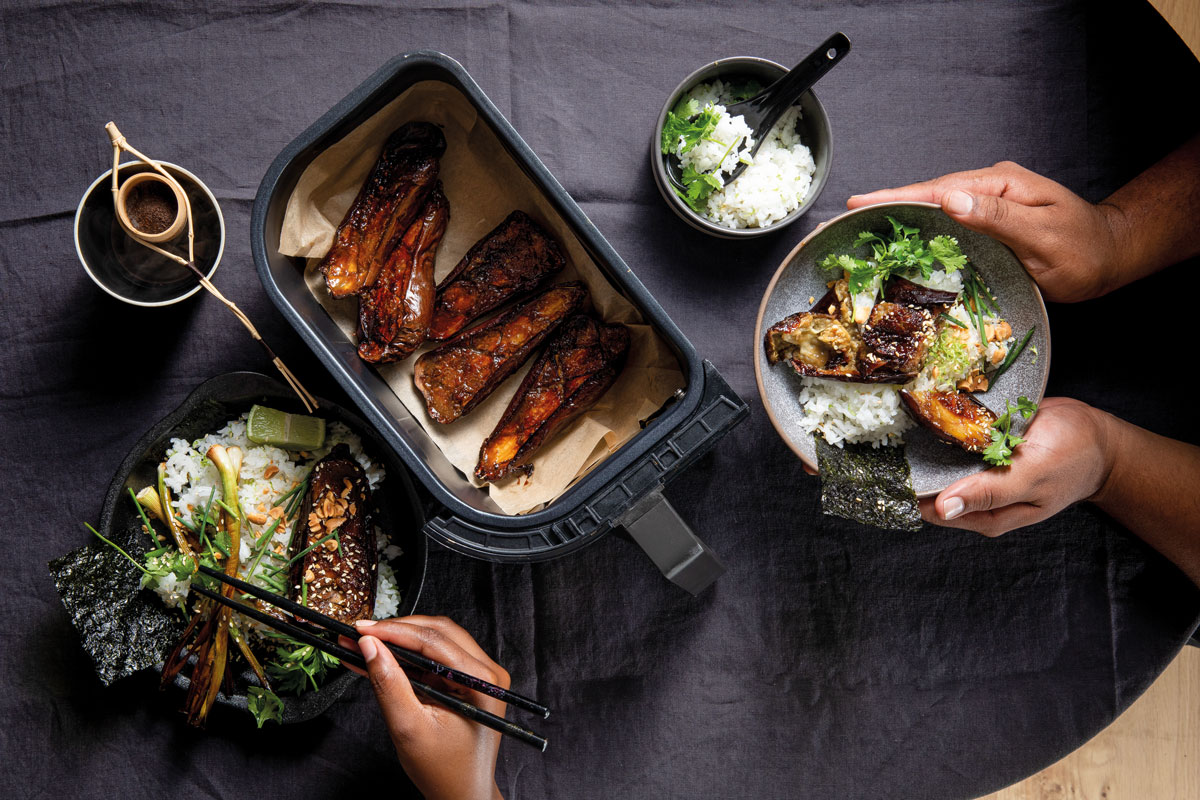 MISO-GLAZED BRINJAL