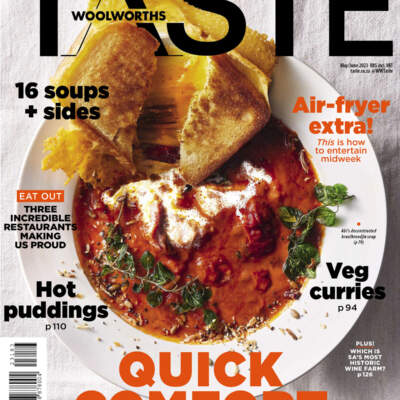 The May/June issue of TASTE is here and it's all about comfort