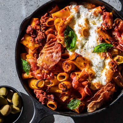 Tomato rigatoni