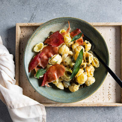 Creamy Gorgonzola gnocchi