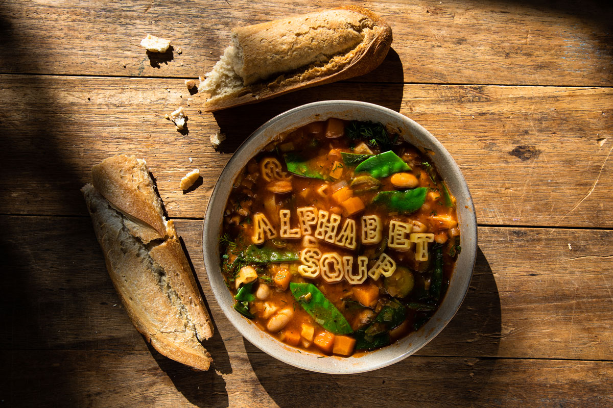 Alphabet soup