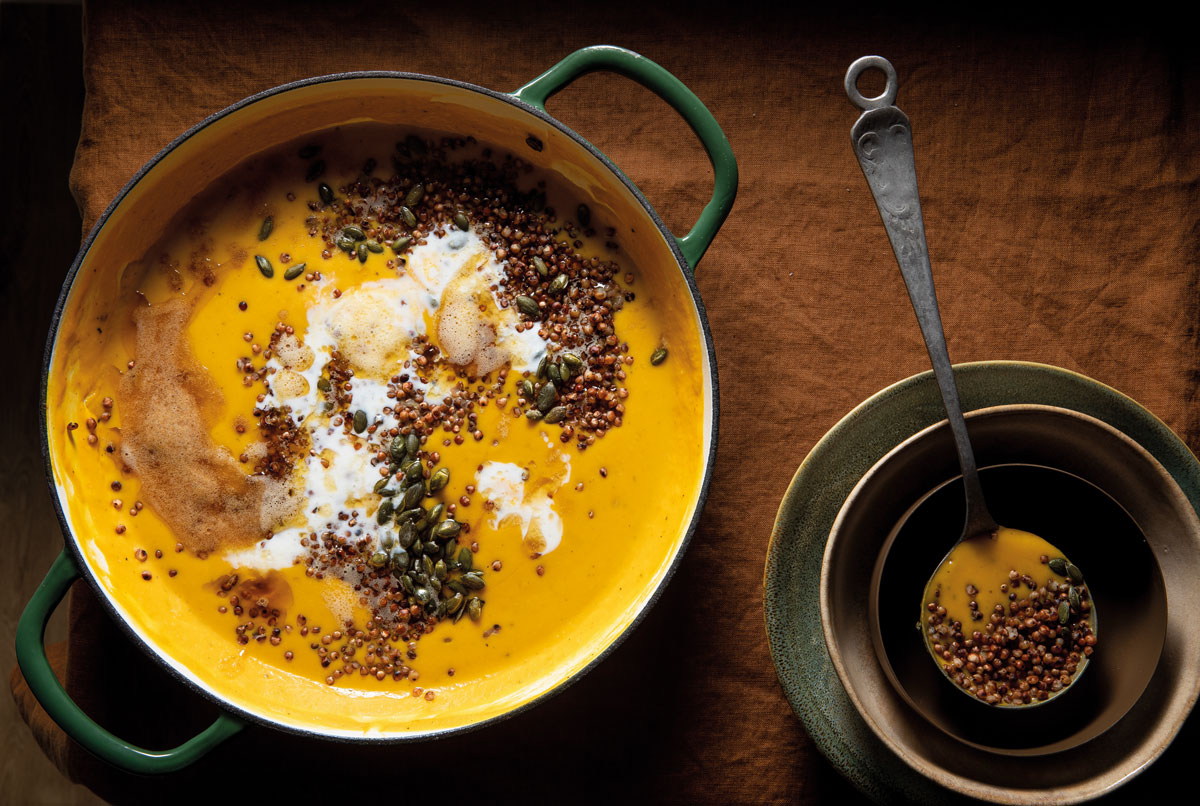 Roasted butternut soup