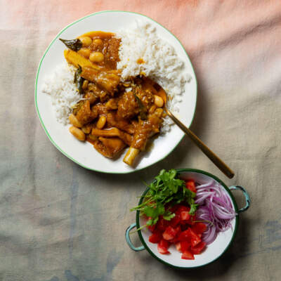 Tripe-and-trotter curry