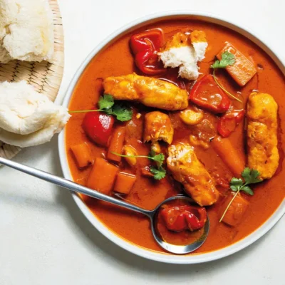 Fish stew with dombolo