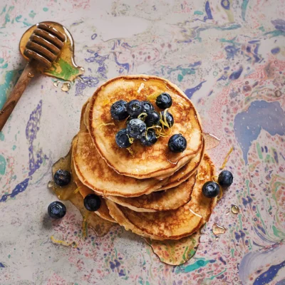 Lemon Ricotta pancakes