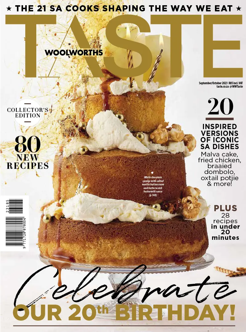 T185 TASTE 20 birthday cover