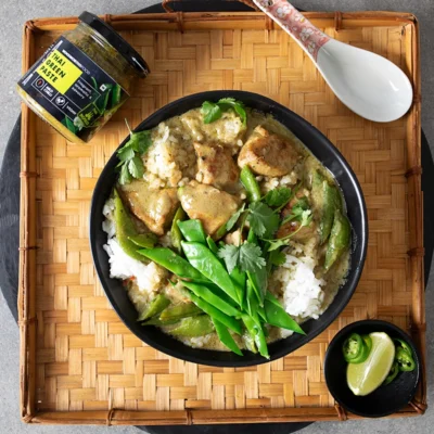 Thai green chicken curry