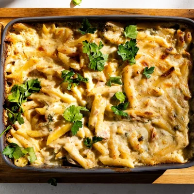 Tuna pasta bake