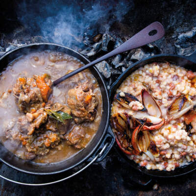 Oxtail potjie