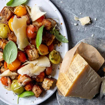 Tomato-and-parmesan bake