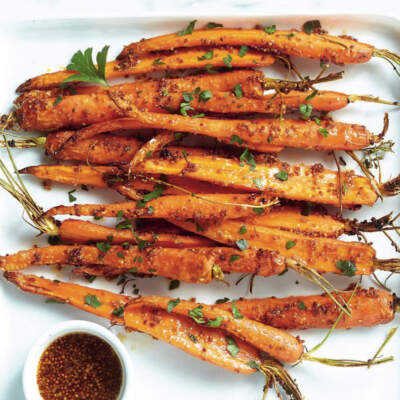 Air-fryer baby carrots