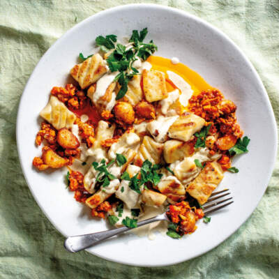 Amadumbe gnocchi