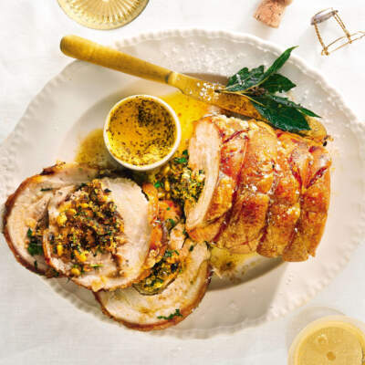 Porchetta with stuffing