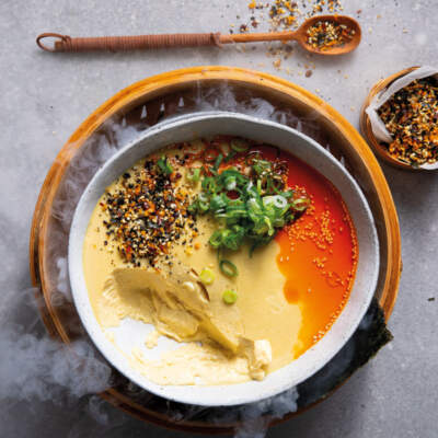 Silky steamed eggs