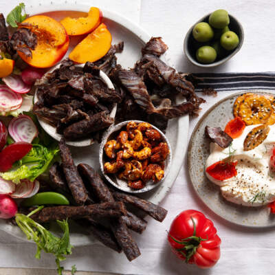 Wagyu biltong platter