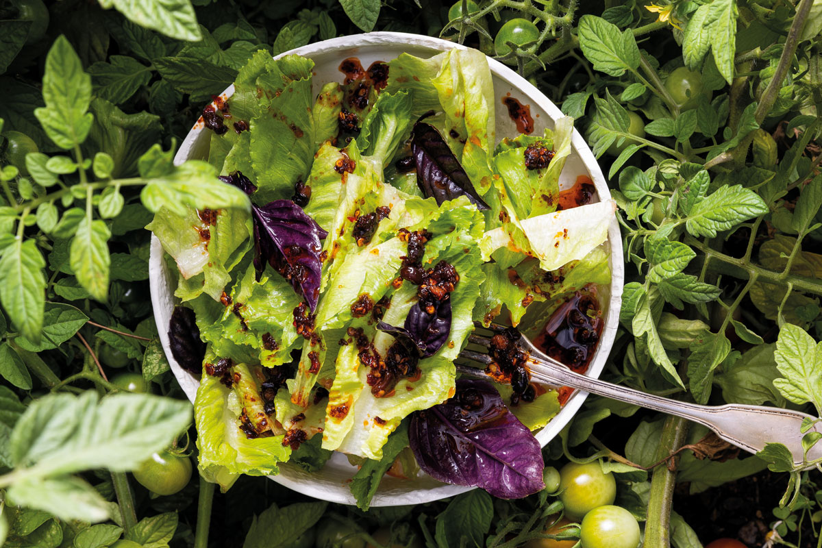 Crunchita with chilli crisp